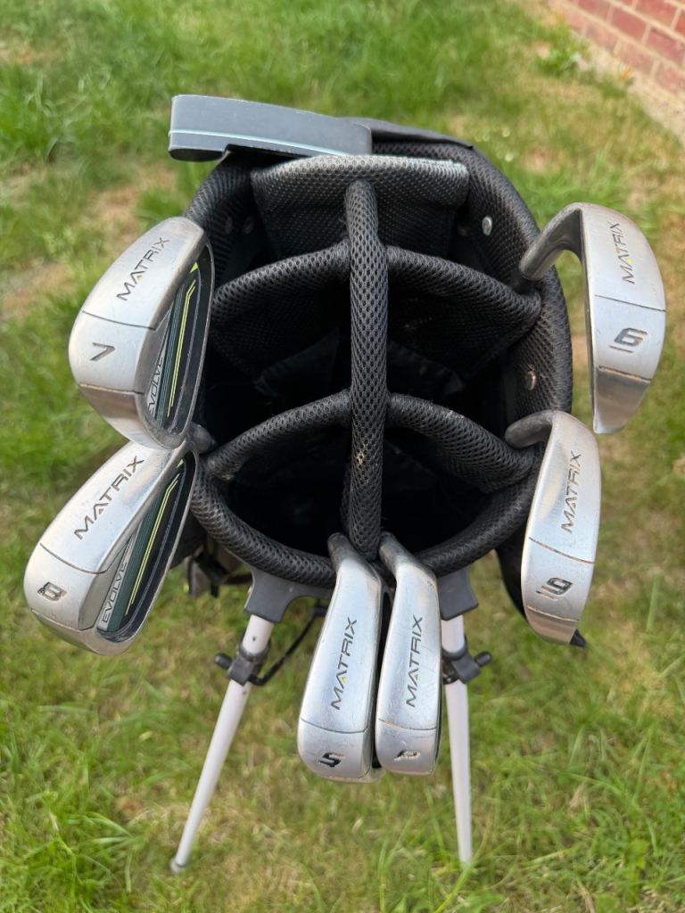 Wilson Matrix Evolve Irons S-6 with Putter (Right-handed)