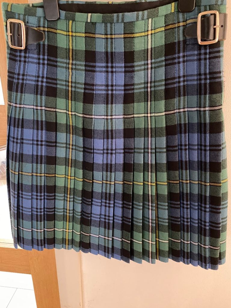 Kilt, handmade, Campbell of Argyll (ancient) Tartan