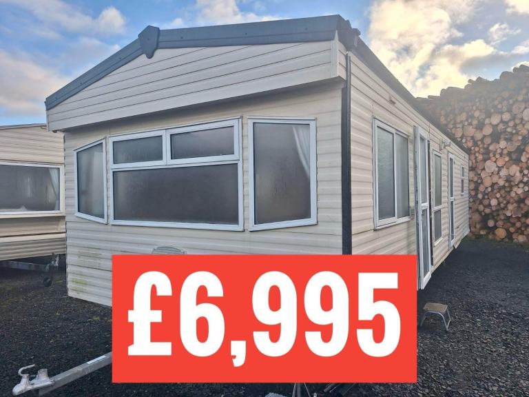 OFF SITE static caravan Scotland double glazed & heated 2 bed Cosalt Baysdale