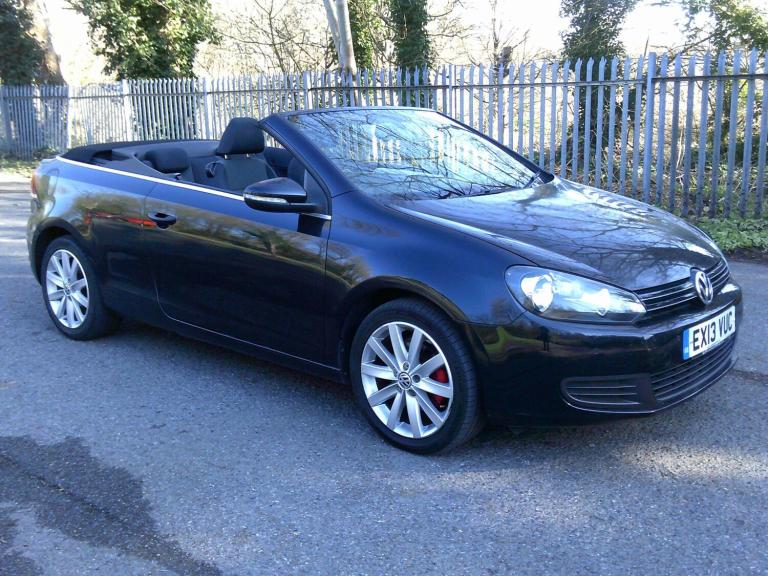 2013 Volkswagen Golf 1.6 TDI BlueMotion Tech SE Cabriolet Euro 5 (s/s) 2dr CONVERTIBLE Diesel Manual