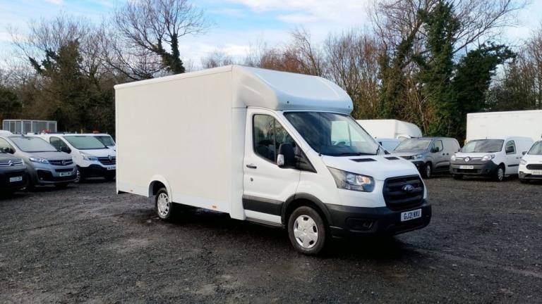 2021 Ford Transit Luton Low Loader L3 Tdci 130 PS With Roller Rear Door, Electric Windows and LUT...