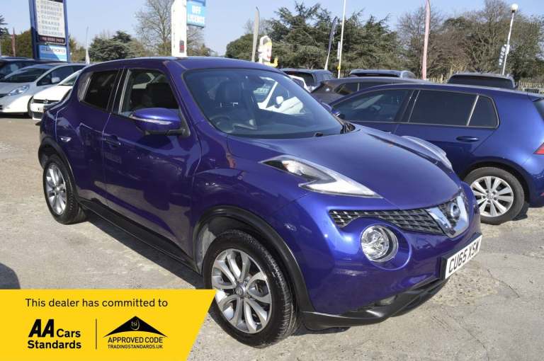 2015 Nissan Juke 1.6 Tekna 5dr Xtronic PETROL AUTO LEATHER SAT NAV HATCHBACK Petrol Automatic