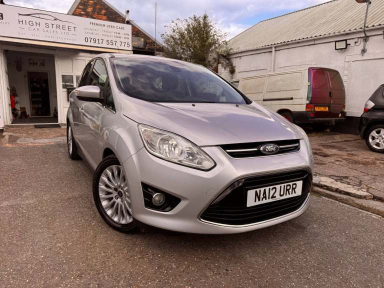 2012 Ford C-Max 2012 titanium petrol mot 152/2/2027 1 owner 2 key mileage 70k HPI Clear MPV Petro...