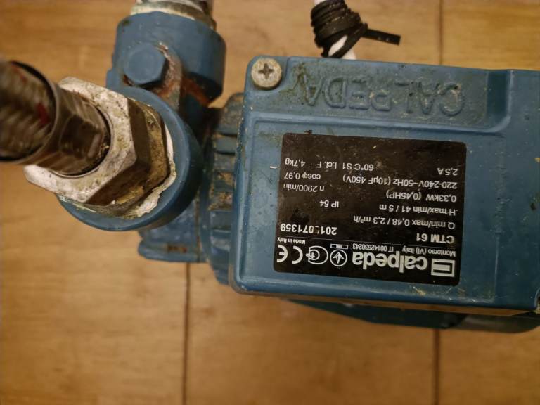 Used But In Working Order Calpeda CTM61 Pump