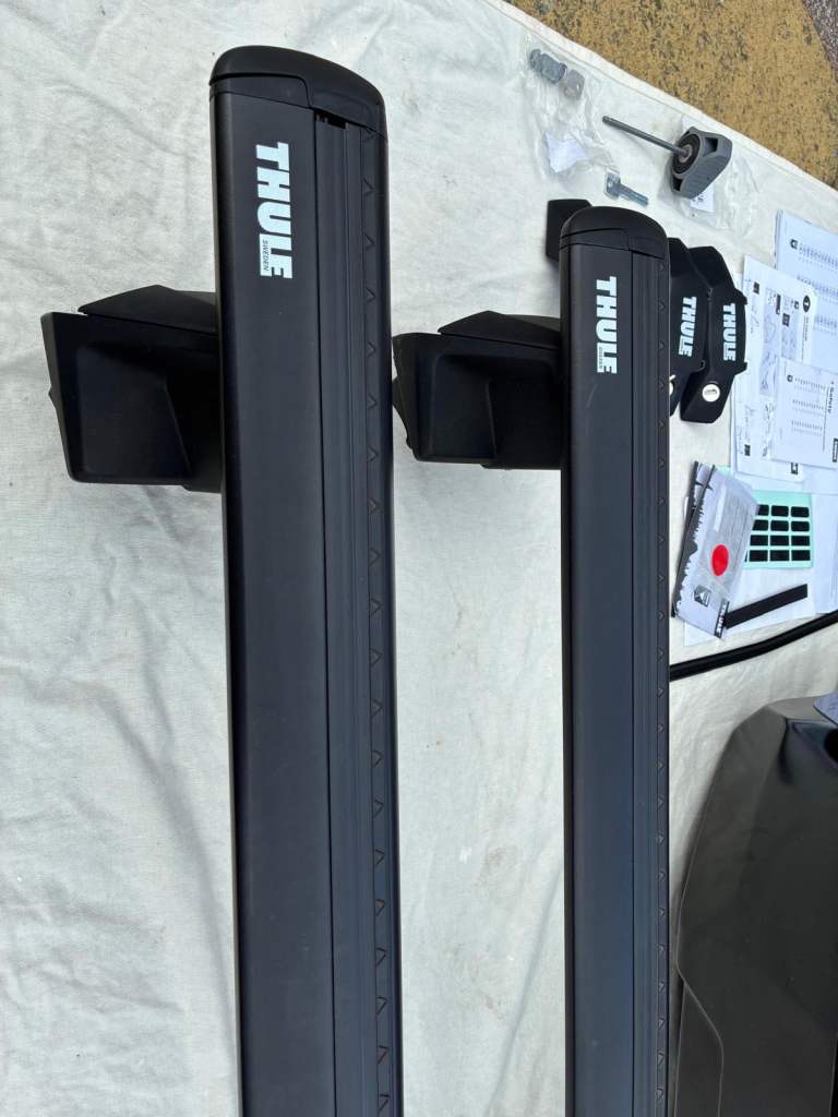 Thule evo wing bars and clamps