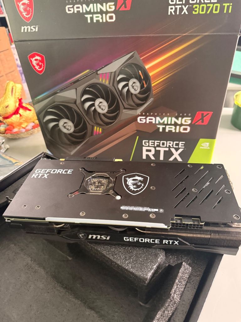 MSI GeForce RTX 3070 Ti Gaming X Trio 8GB — Boxed — Excellent Condition