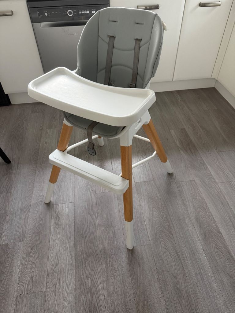 Red Kite combi high chair wooden legs 