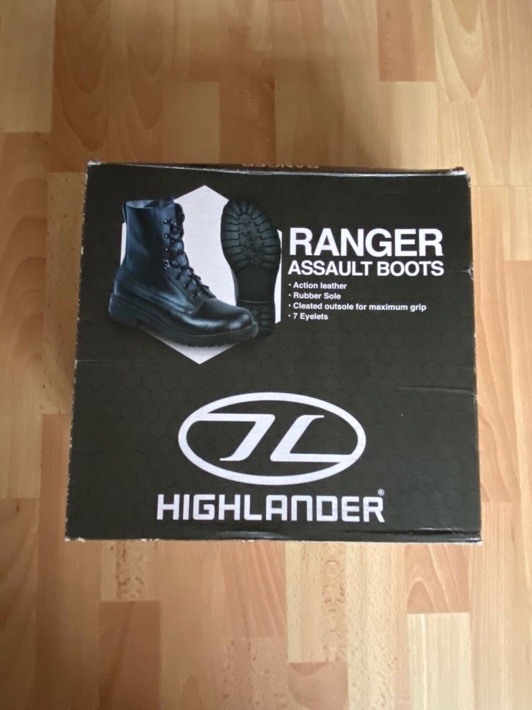 Highlander Ranger Assault Military Boots