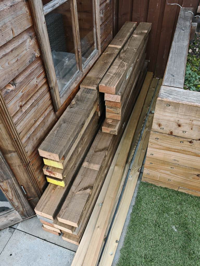 Holt timber shed base 6ft x 14ft (not a shed) 