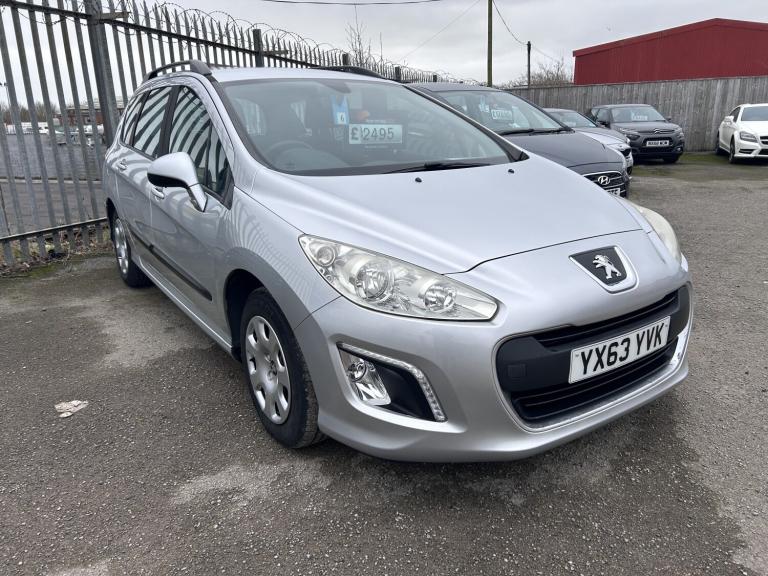 2013, PEUGEOT 308 SW 1.6 HDi Access Silver Manual Diesel