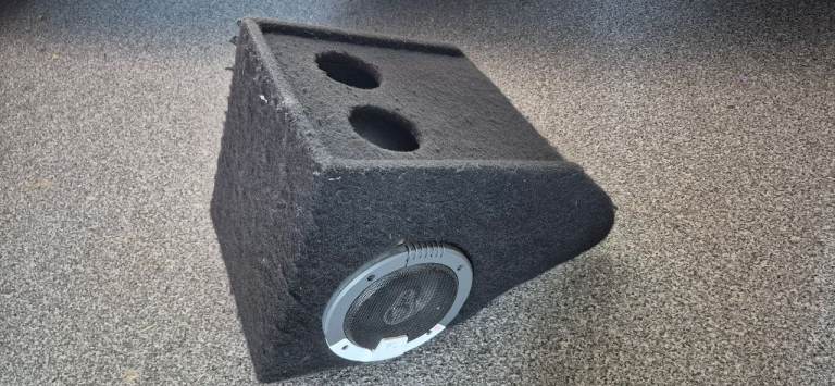 Centre console for vw t4 with cup holderes and 2 5x5 fly speakers 