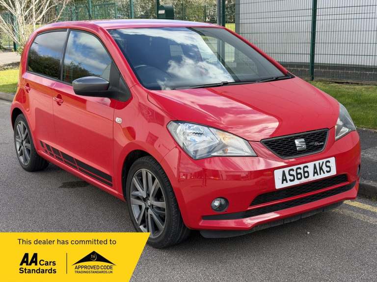 2016 SEAT Mii 1.0 75 FR Line 5dr HATCHBACK PETROL Manual