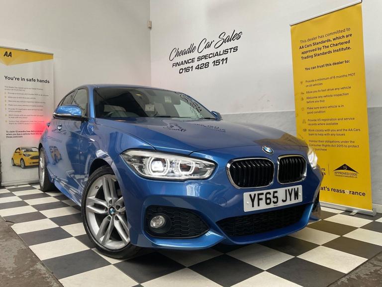 2015 BMW 1 Series 2.0 118d M Sport Auto Euro 6 (s/s) 5dr HATCHBACK Diesel Automatic