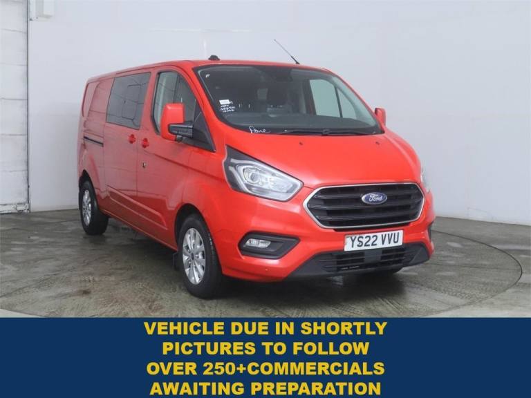 2022 Ford Transit Custom 2.0 320 EcoBlue Limited Crew Van Double Cab 5dr Diesel Manual L2 H1 Euro...