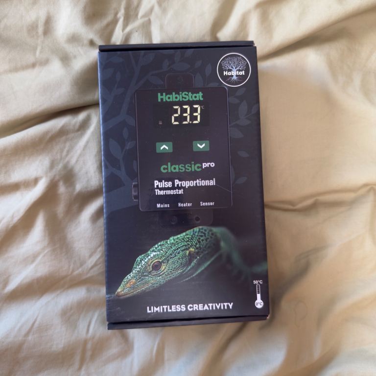 Habitat pulse thermostat. 
