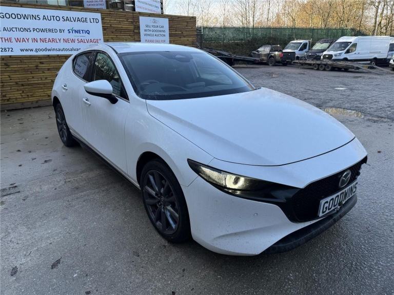 2025 MAZDA 3 EXCLUSIVE-LINE 2.5 HYBRID AUTO ACCIDENT DAMAGED REPAIRABLE SALVAGE