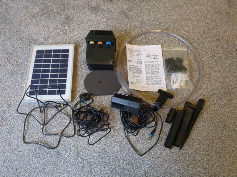 Primrose 300lph solar fountain water feature pump