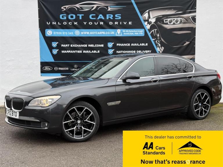 2012 BMW 7 Series 730d SE 4dr Auto SALOON DIESEL Automatic