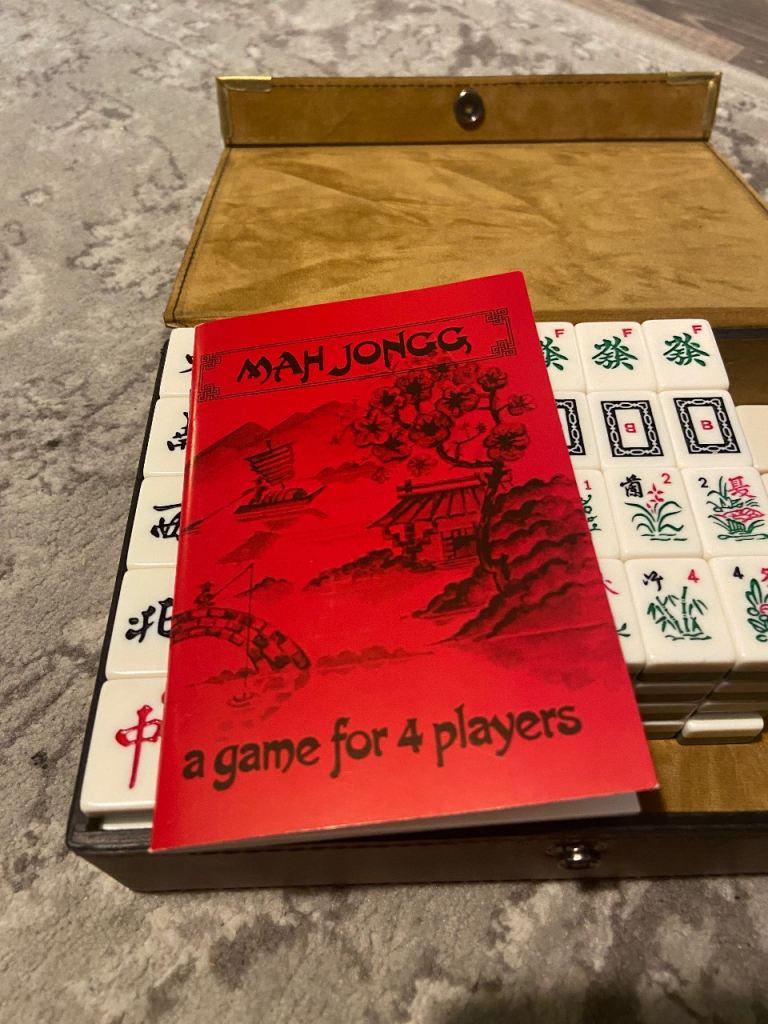 Mini Mah Jong Jongg Chinese game for 4 players