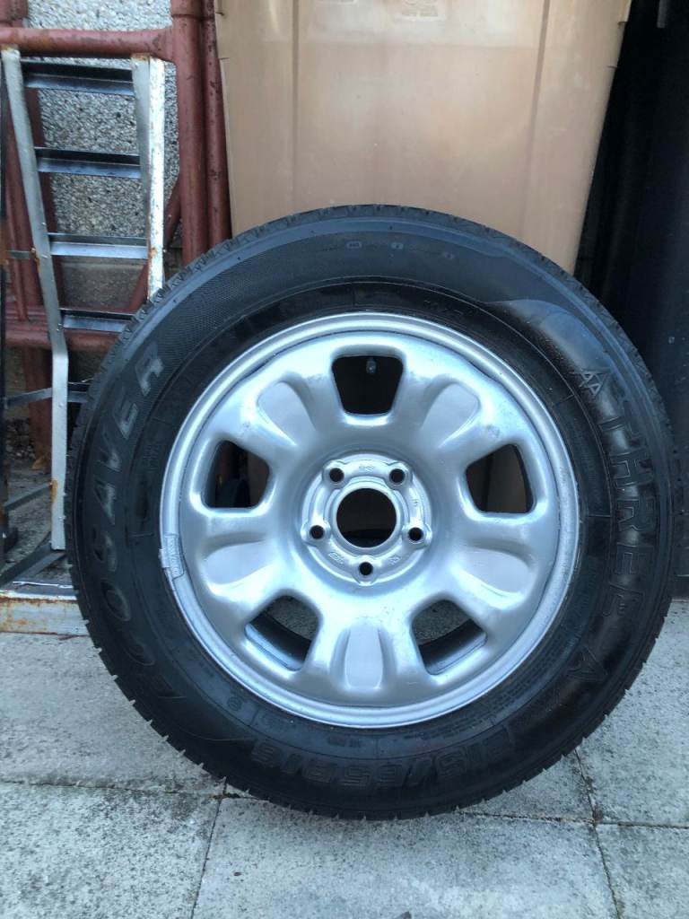 16" Dacia Duster  Spare Metal Spare Wheel + Tool Kit