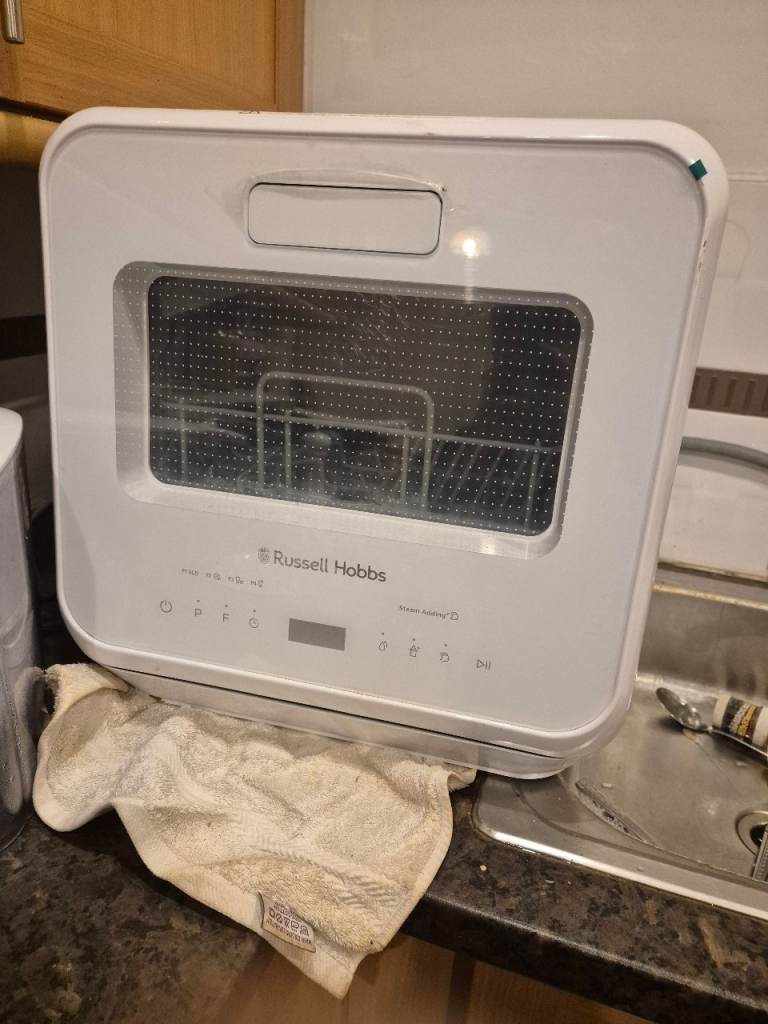 Russell Hobbs Tabletop Dishwasher RH2TTDW101W – Spares or Repair