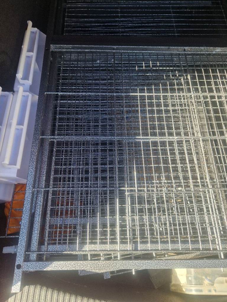 Large Rolling Bird Flight Cage - Excellent Condition