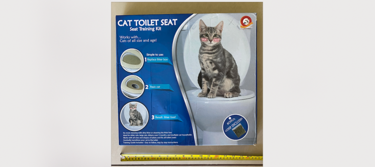 Cat Toilet Seat Training Kit