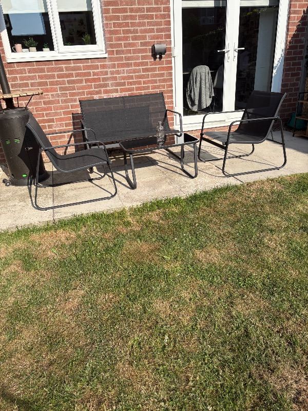 Garden furniture 4 piece set 