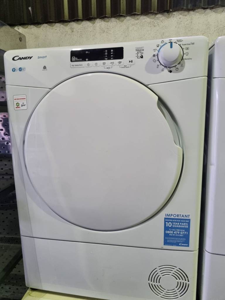 Ex-display 9kg condenser dryer & free delivery warranty