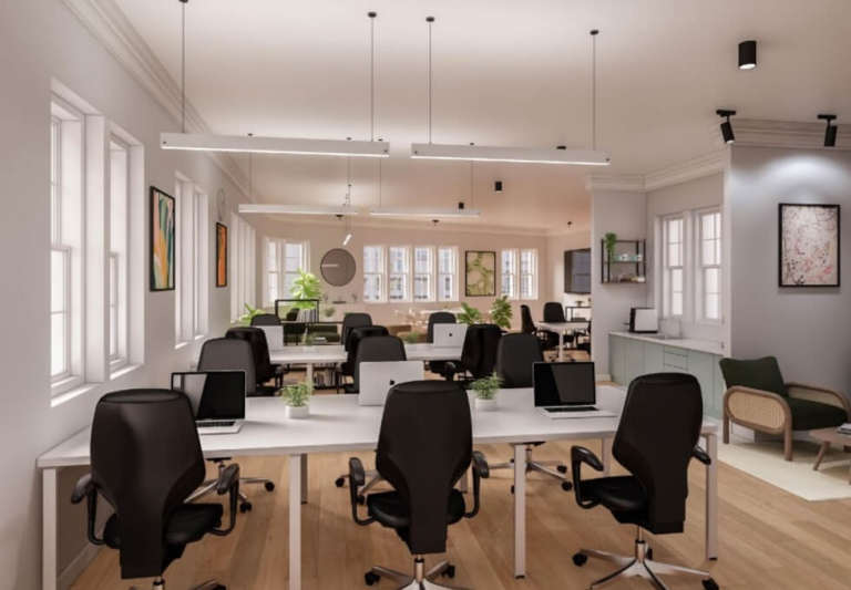Furnished offices to rent in *Fitzrovia*. Office Spaces for 4 to 151 desks W1
