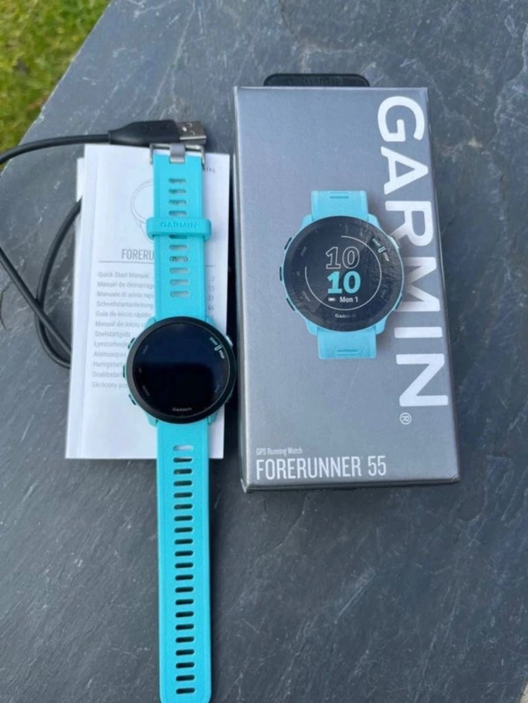 Garmin Forerunner 55 Aqua Blue