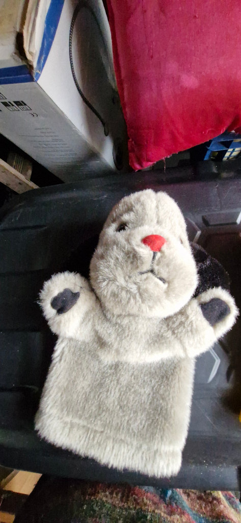 Old collectible sooty and sweep puppets 