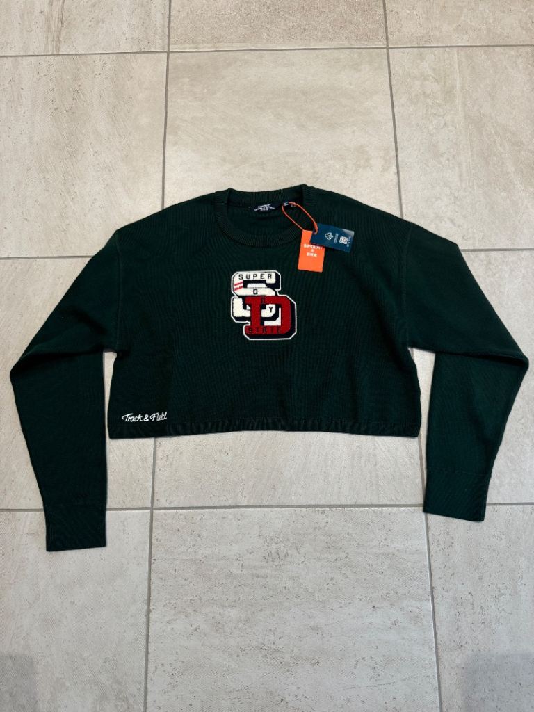 SuperDry Women’s Varsity Sweater, Brand new with tags - Size L 