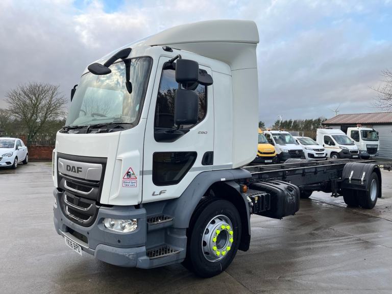 2018 DAF LF 55.260 18 TON CHASSIS CAB ONLY 196000 miles 