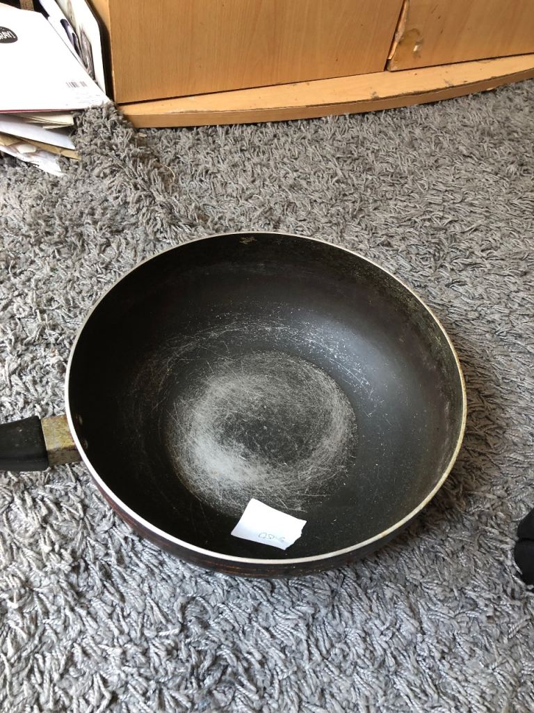 Black wok for sale