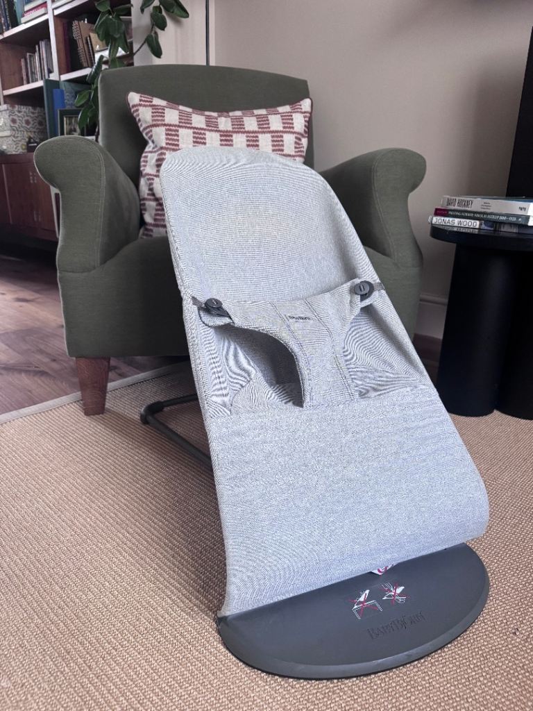 Babybjörn Bouncer Bliss in Melange Grey