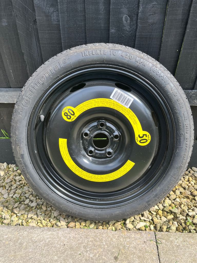 Space saver wheel, MK5 VW Golf.