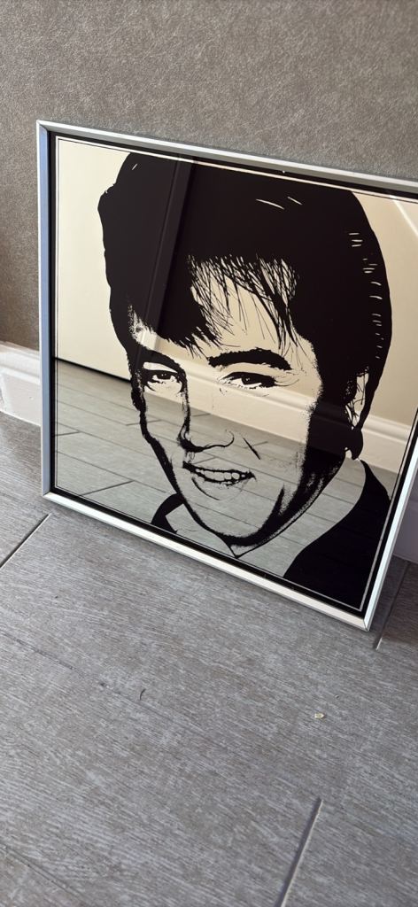 X7 assorted vintage Elvis mirrors/ pictures 