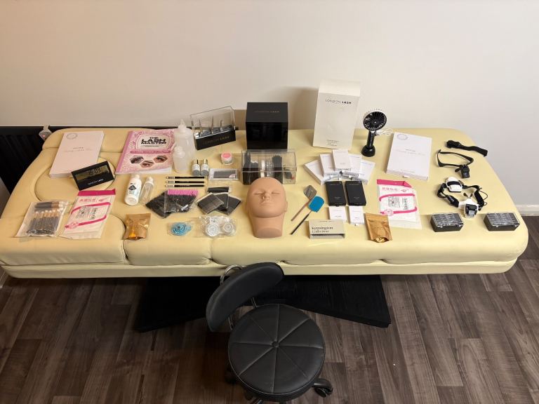 Eyelash extensions full kit