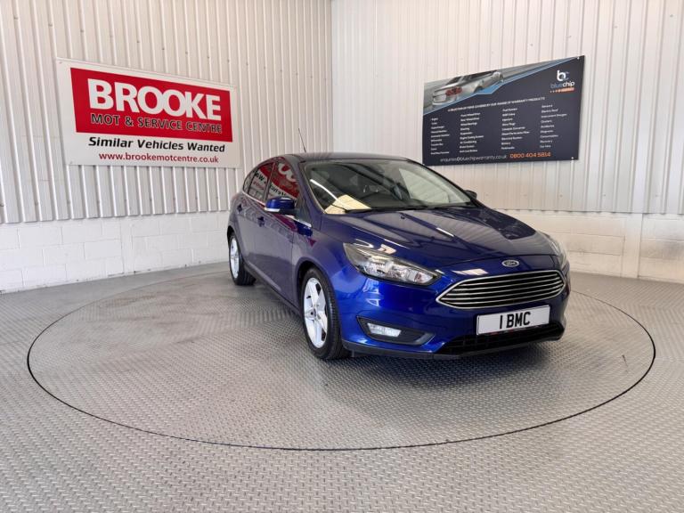 2016 Ford Focus 1.5 TDCi Zetec Euro 6 (s/s) 5dr HATCHBACK Diesel Manual