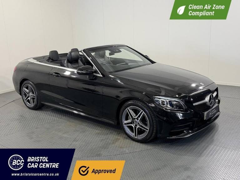 2019 Mercedes-Benz C Class 2.0 C220d AMG Line (Premium) Cabriolet 2dr Diesel G-Tronic+ Euro 6 (s/...
