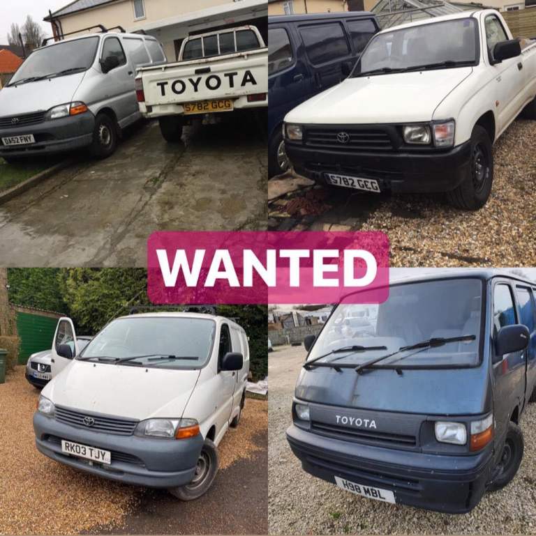Toyota Hiace Required 