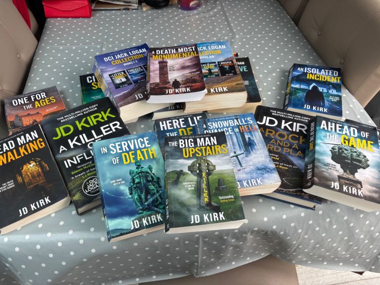  JD KIRK, DCI JACK LOGAN SERIES
