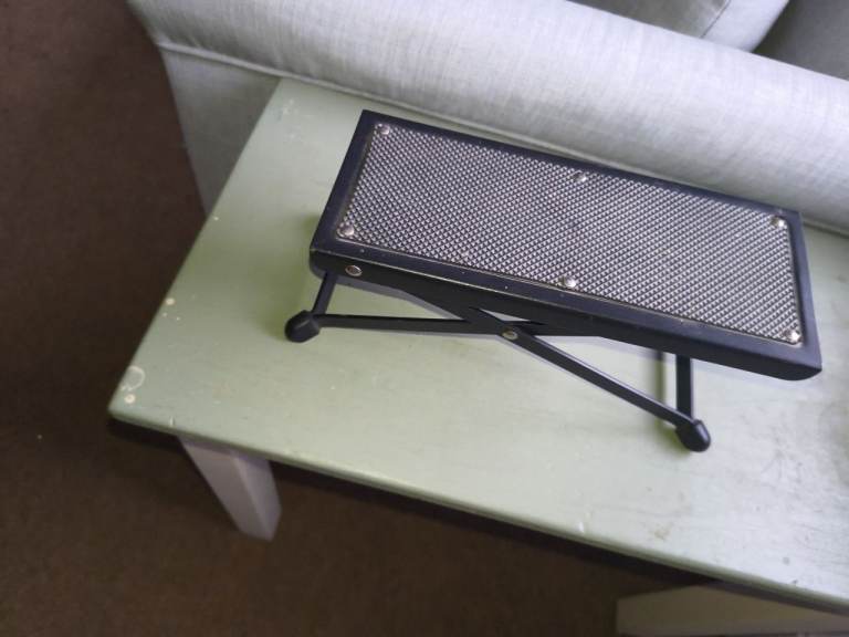 Guitarists foot rest.