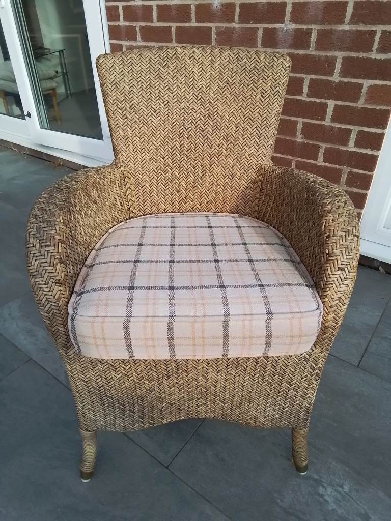 image for Wicker Chair with Cushion
