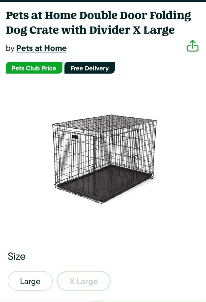 X3 XL DOG CRATES