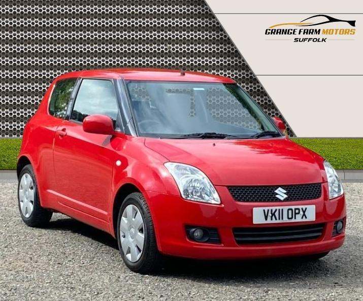 2011 Suzuki Swift 1.3 SZ3 3dr HATCHBACK PETROL Manual