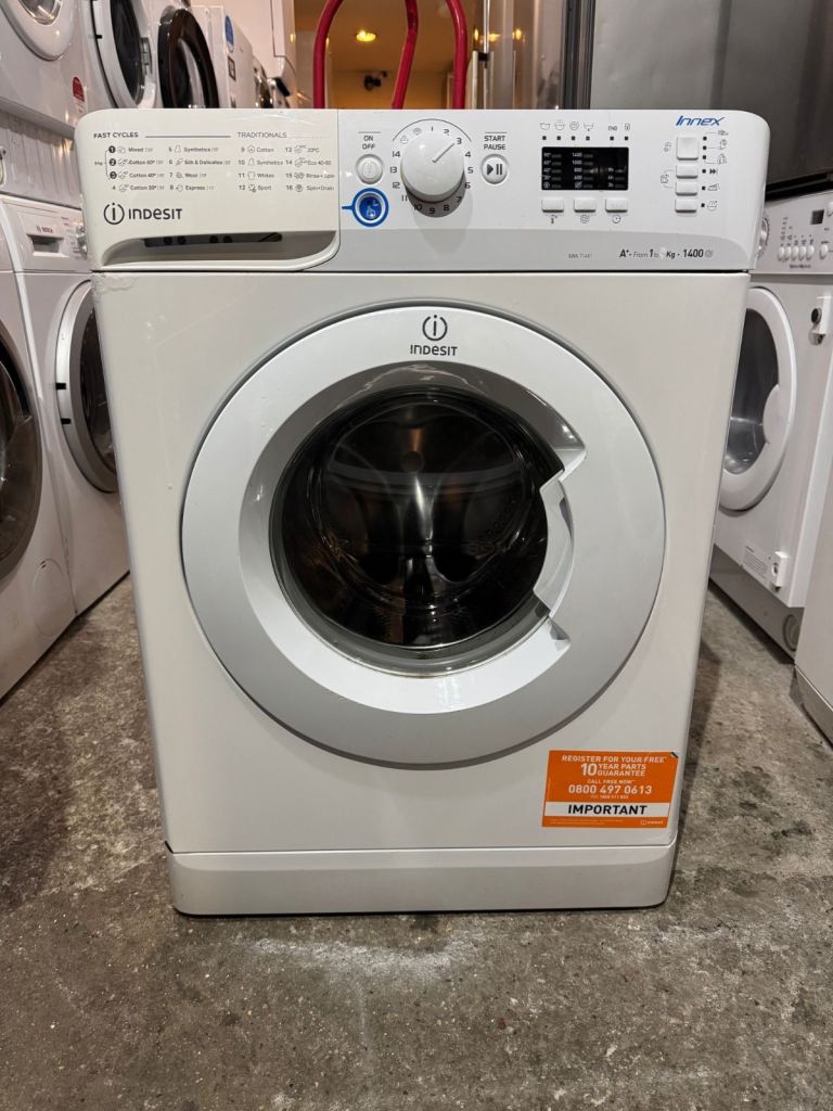 Indesit Innex 9kg 1400 rpm White Colour Washing Machine With Free Delivery 🚚 