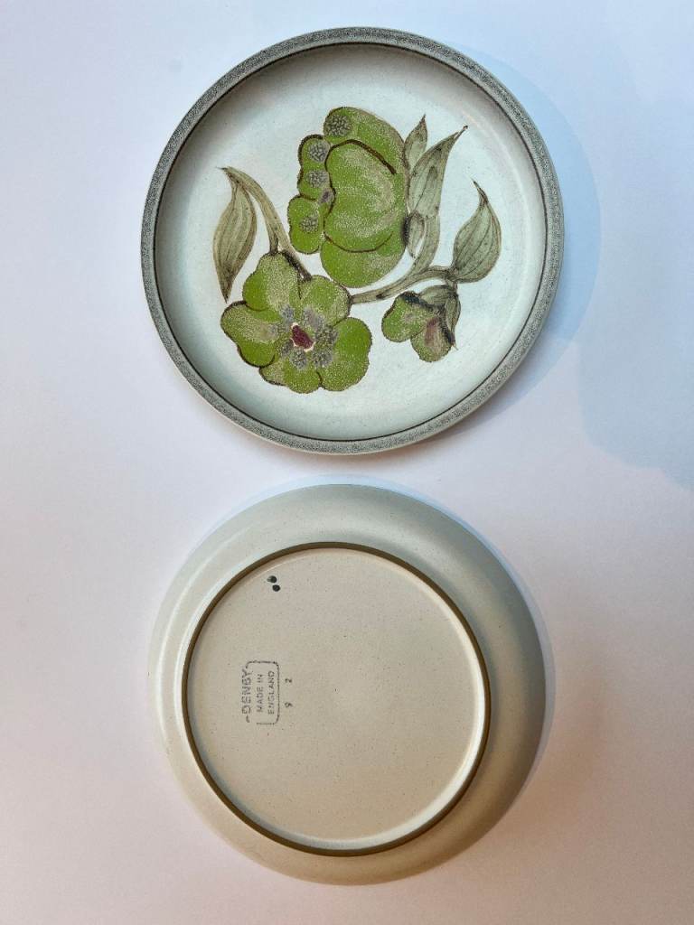 Denby Troubadour tea  side plate