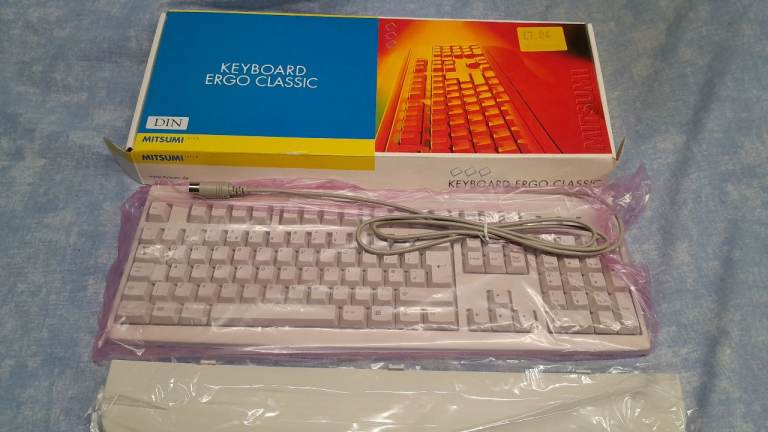 Mitsumi Ergo Classic Keyboard – Brand New in Box